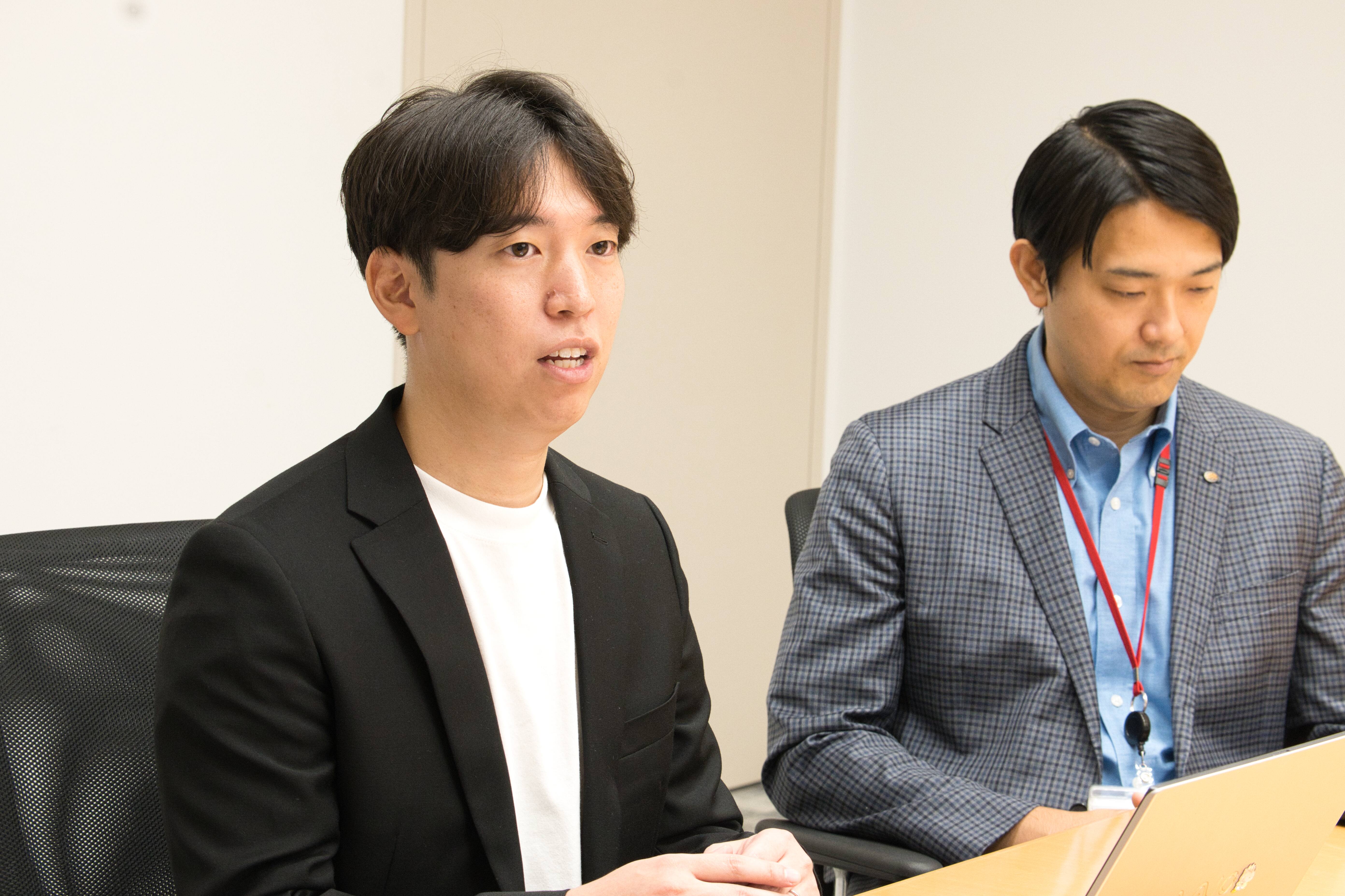 麒麟麦酒株式会社 企画部 マーケティングファイナンス担当の槇島さんと筒井さん