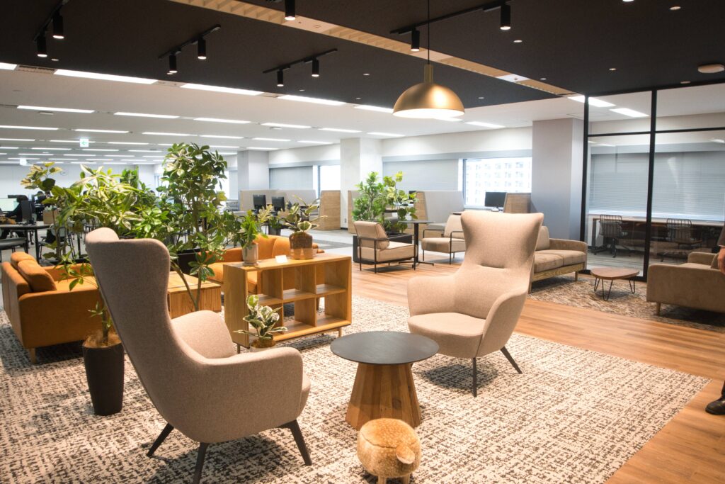 テクバン社のオフィス風景